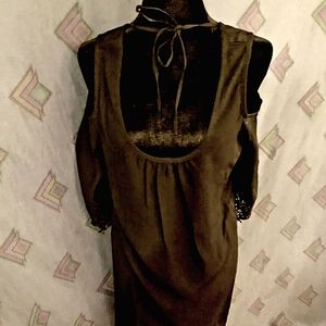 Masseys cold shoulder blouse.